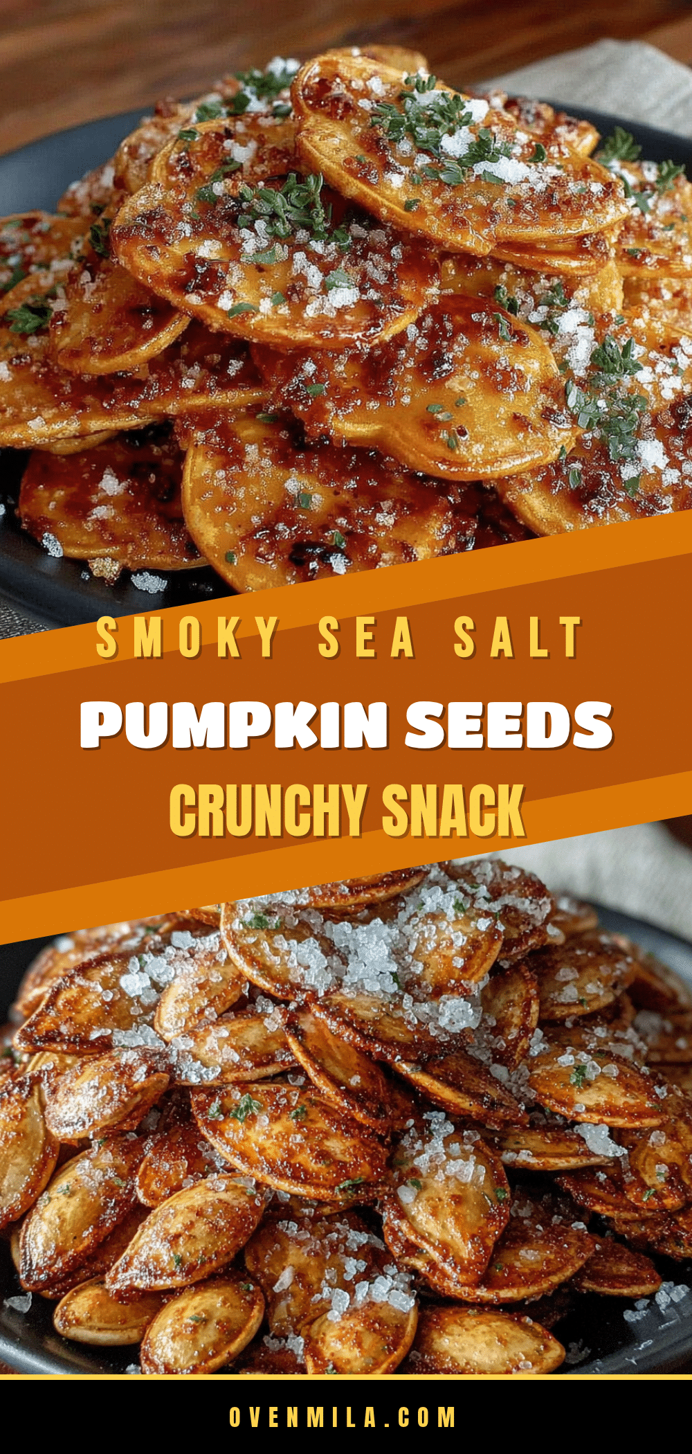 Smoky Sea Salt Pumpkin Seeds recipe